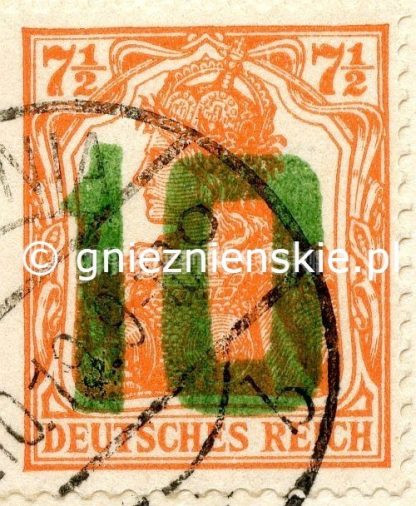 78 pole w arkuszu.Polska 1919. Mi 136.