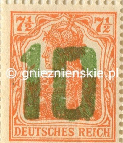 88 pole  w arkuszu. Polska 1919.